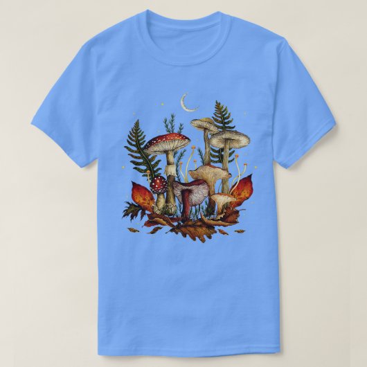 Autumn Mushrooms T-shirt (Design voorkant)