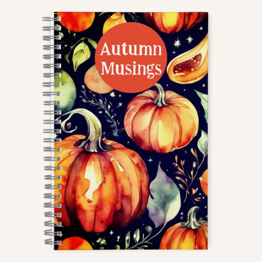 Autumn Musings Notitieboek (Voorkant)