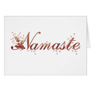 Autumn Namaste Kaart