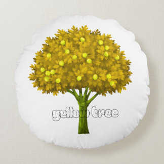 Autumn Nature Aesthetic Landscape Art Rond Kussen