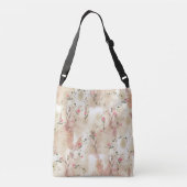 Autumn Neutral-toned Elegant Botanic crossbody bag Crossbody Tas (Achterkant)