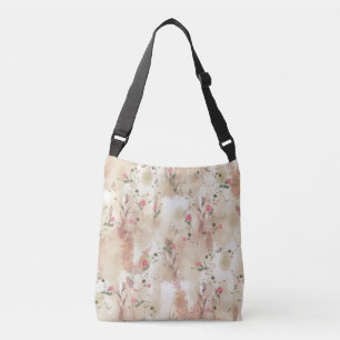 Autumn Neutral-toned Elegant Botanic crossbody bag Tas