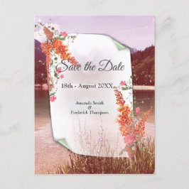 Autumn Neutral-toned Elegant Botanisch thema Aankondigingskaart