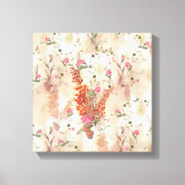 Autumn Neutral-toned Elegant Botanisch thema Canvas Afdruk