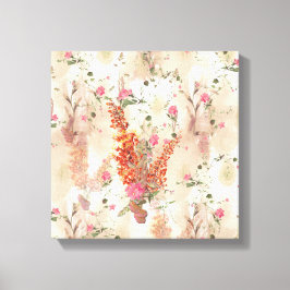Autumn Neutral-toned Elegant Botanisch thema Canvas Afdruk