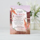 Autumn Neutral-toned Elegant Botanische Kaart (Staand voorkant)