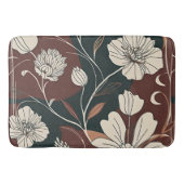 Autumn Noir Bloom Badmat (Voorkant)