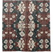 Autumn Noir Bloom Douchegordijn (Voorkant)