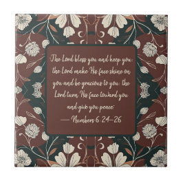 Autumn Noir Blossoms  zegening Tegeltje