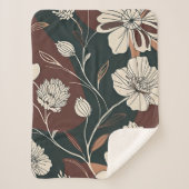 Autumn Noir Sherpa Blanket Sherpa Deken (Voorkant)