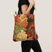 Autumn oak laat abstracte kunst Georgia O'Keeffe B Tote Bag (Dichtbij)
