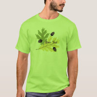 Autumn Oak Leaves and Acorns Herfst t-shirt