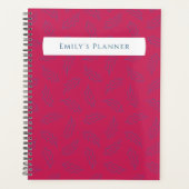 Autumn Oak Planner - bes/druif (Voorkant)