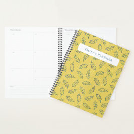 Autumn Oak Planner - maïs/blauwgroen