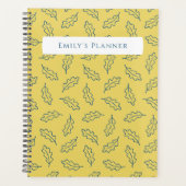 Autumn Oak Planner - maïs/blauwgroen (Voorkant)