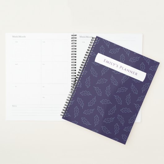 Autumn Oak Planner - pruim/mist (Display)
