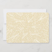 Autumn Oak Wedding Invitation Kaart (Achterkant)