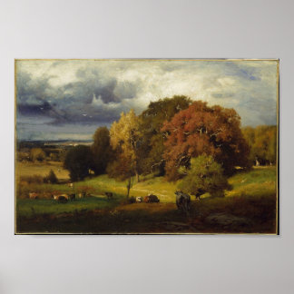 Autumn Oaks George Inness Print