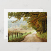 Autumn on a Country Road Briefkaart (Voorkant / Achterkant)