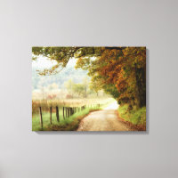 Autumn on a Country Road