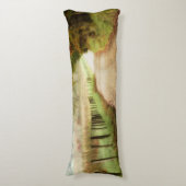 Autumn on a Country Road Lichaamskussen (Voorkant Verticaal)