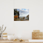 Autumn on Cole's Hill, Plymouth, MA - print (Keuken)