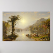 Autumn on Greenwood Lake Poster (Voorkant)