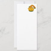 Autumn Opossum flat card Kaart (Achterkant)