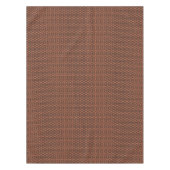 Autumn Orange Floral Tafelkleed (Voorkant)