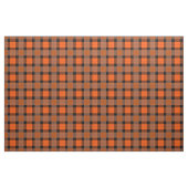 Autumn Oranje Black Plaid Stof (Fat Quarter)