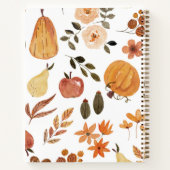Autumn Orchard Esthetisch Notitieboek (Achterkant)