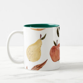 Autumn Orchard Esthetisch Tweekleurige Koffiemok