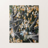 Autumn Otter Pond van Bladeren Legpuzzel (Verticaal)