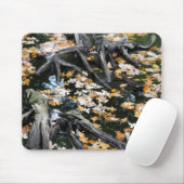 Autumn Otter Pond van Bladeren Muismat (Met muis)