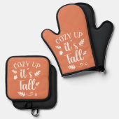 Autumn Ovenwant & Pannenlap Set (Voorkant / Achterkant)