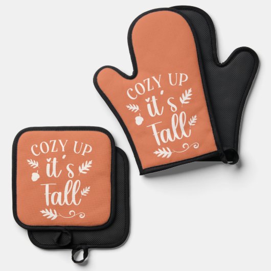 Autumn Ovenwant & Pannenlap Set (Voorkant / Achterkant)