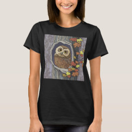 Autumn Owl and Fall Colors T-Shirt