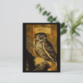Autumn Owl Briefkaart (Staand voorkant)