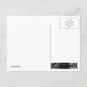 Autumn Owl Gothic Fantasy Fairy en Owl Briefkaart (Achterkant)