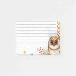Autumn Owl Post-it® Notes