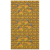 Autumn Owl Pumpkin Pattern Tablecloth Harvest Tafelkleed (Voorkant)