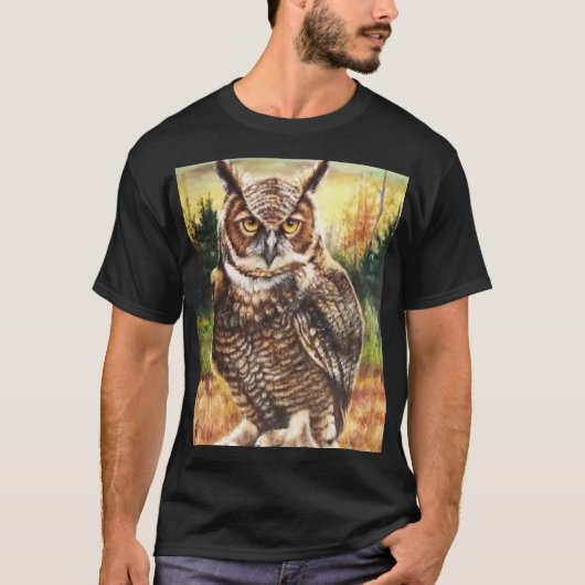 Autumn Owl T-shirt (Voorkant)