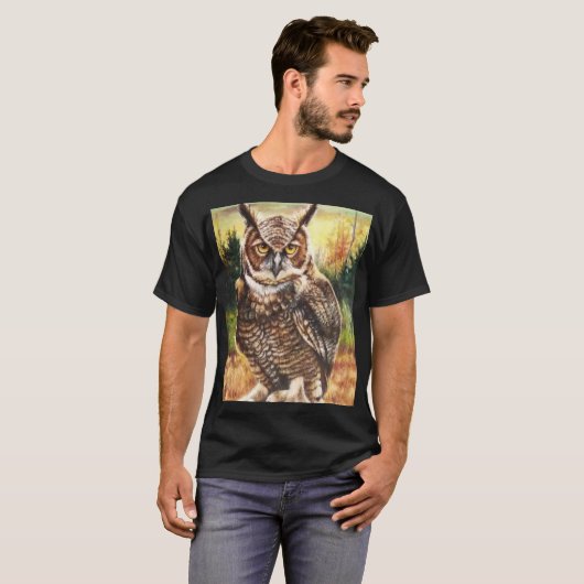 Autumn Owl T-shirt (Voorkant volledig)