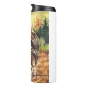 Autumn Owl Thermosbeker (Geroteerd rechts)