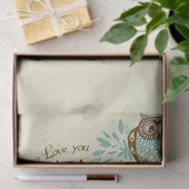 Autumn Owl Tissuepapier (Geschenk)