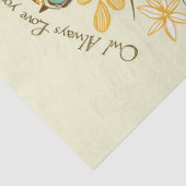 Autumn Owl Tissuepapier (Detail)