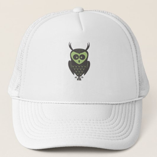 Autumn Owl Trucker Pet (Voorkant)