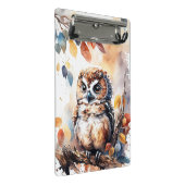 Autumn Owl Waterverf Illustratie Mini Klembord (Schuin)