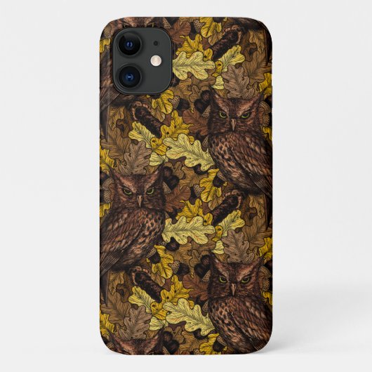Autumn owls Case-Mate iPhone case (Achterkant)