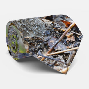 Autumn paddenstoel stropdas